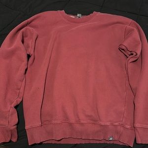 A red vintage crewneck